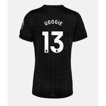 Tottenham Hotspur Destiny Udogie #13 Maglia Gara Trasferta Repliche 2025-26 Donna Maniche Corte